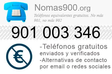 Teléfono 901003346