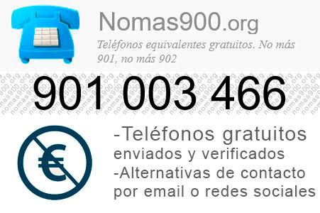 Teléfono 901003466