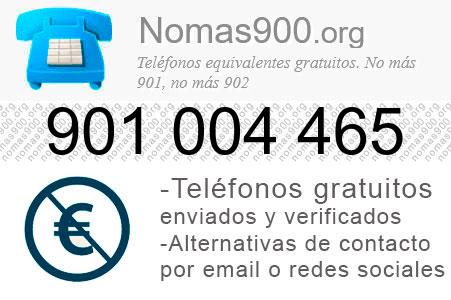 Teléfono 901004465