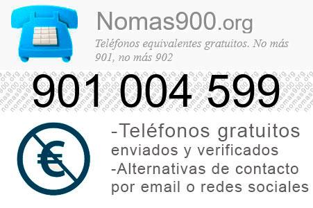 Teléfono 901004599