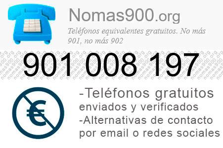 Teléfono 901008197