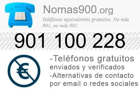 Teléfono 901100228