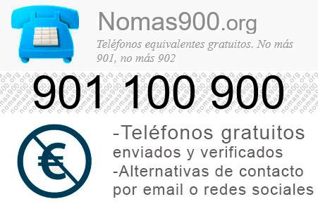 Teléfono 901100900