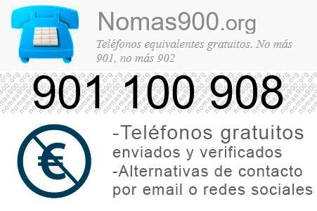 Teléfono 901100908