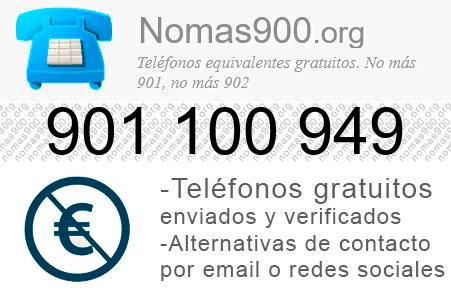 Teléfono 901100949