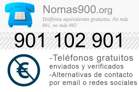 Teléfono 901102901