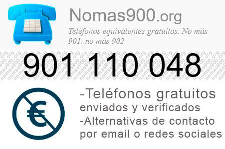 Teléfono 901110048