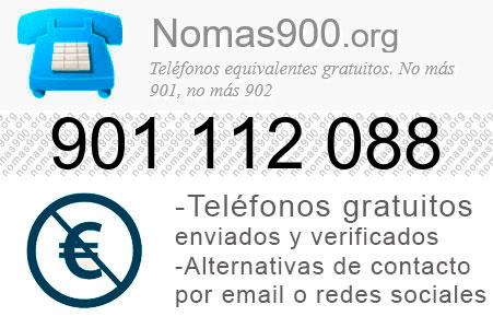 Teléfono 901112088