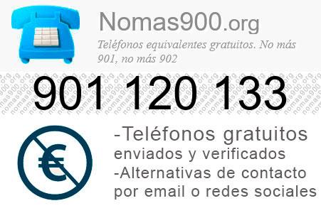 Teléfono 901120133