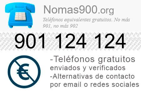 Teléfono 901124124