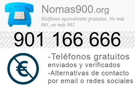 Teléfono 901166666