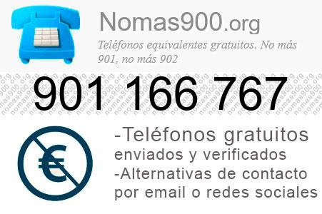 Teléfono 901166767