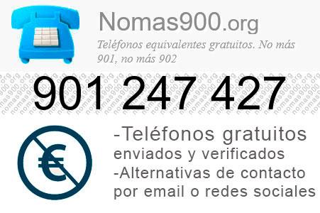 Teléfono 901247427