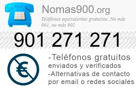 Teléfono 901271271