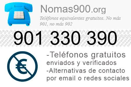 Teléfono 901330390