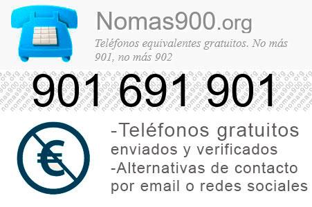 Teléfono 901691901