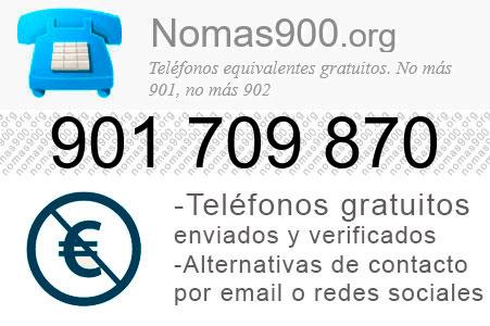 Teléfono 901709870