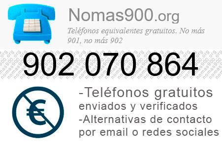 Teléfono 902070864