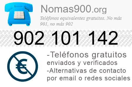 Teléfono 902101142