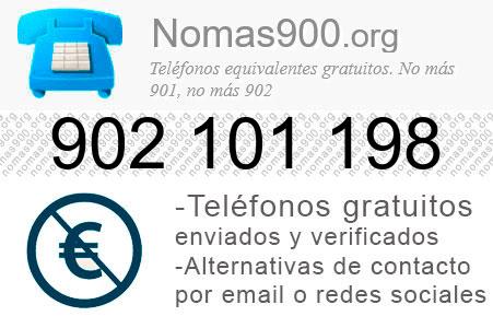 Teléfono 902101198