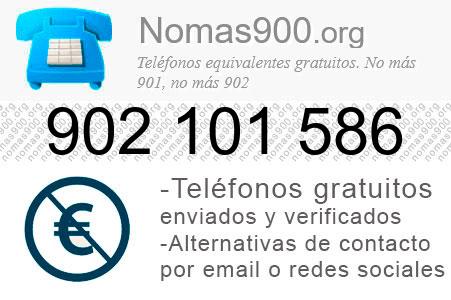 Teléfono 902101586