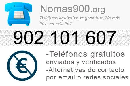 Teléfono 902101607