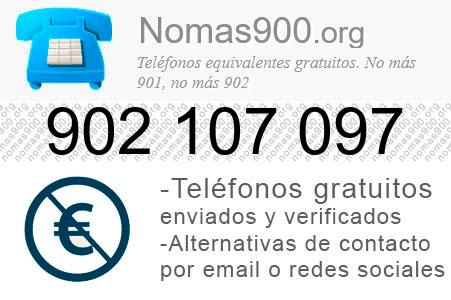 Teléfono 902107097