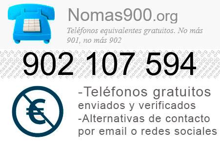 Teléfono 902107594