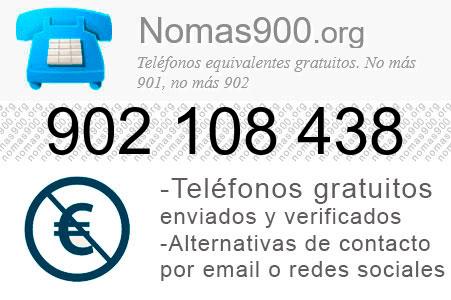 Teléfono 902108438