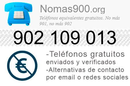 Teléfono 902109013