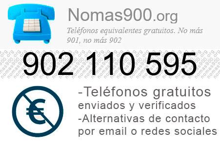 Teléfono 902110595