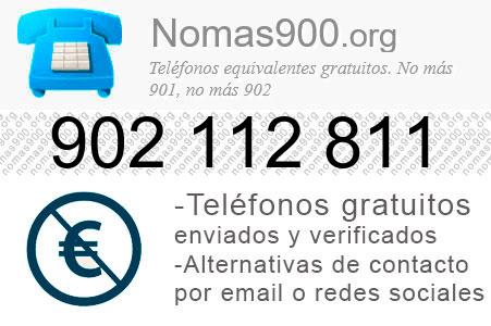 Teléfono 902112811