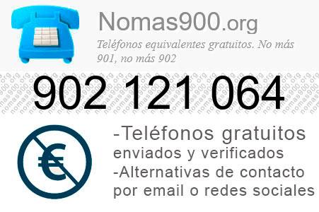 Teléfono 902121064