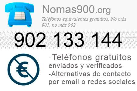 Teléfono 902133144