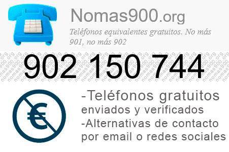 Teléfono 902150744