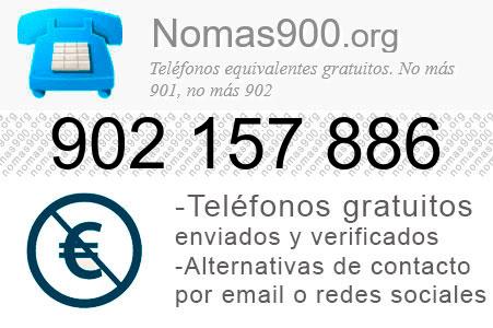 Teléfono 902157886