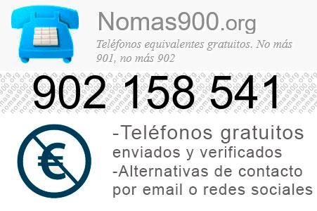 Teléfono 902158541