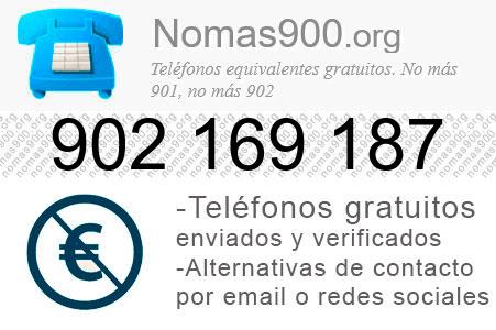 Teléfono 902169187