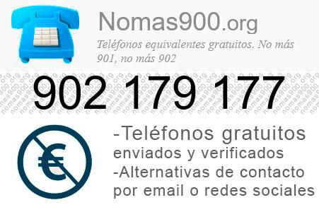 Teléfono 902179177