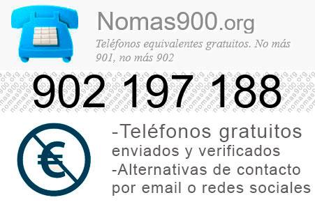 Teléfono 902197188