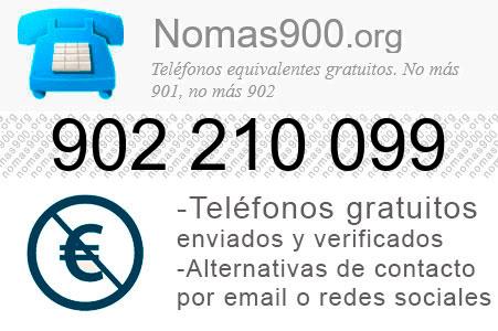 Teléfono 902210099