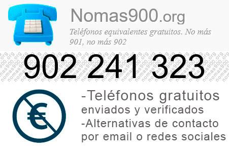 Teléfono 902241323