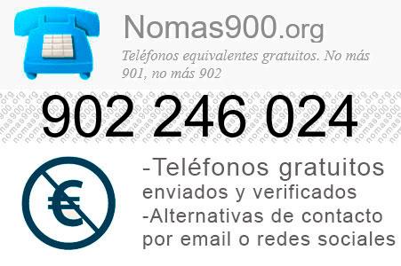 Teléfono 902246024