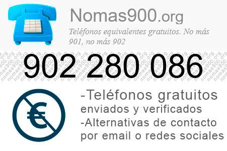 Teléfono 902280086