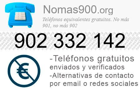 Teléfono 902332142