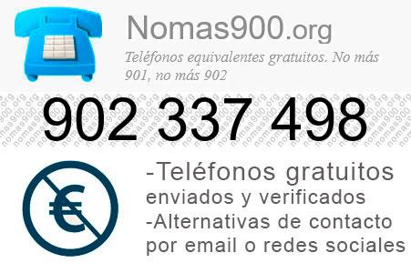 Teléfono 902337498