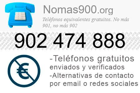 Teléfono 902474888