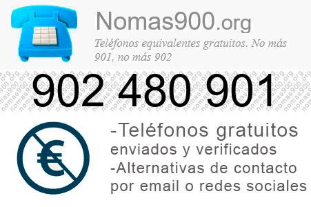 Teléfono 902480901