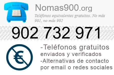 Teléfono 902732971