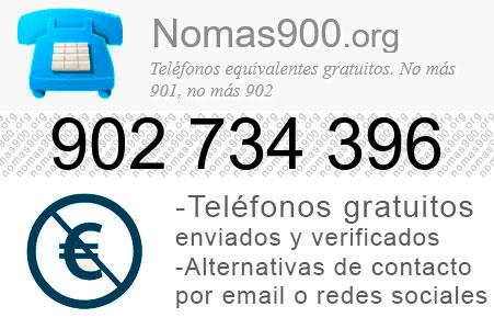 Teléfono 902734396